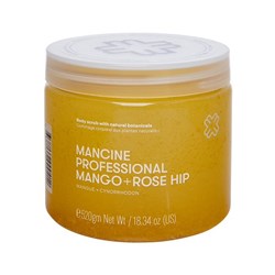 MANCINE Hot salt scrub - mango & rose hip
